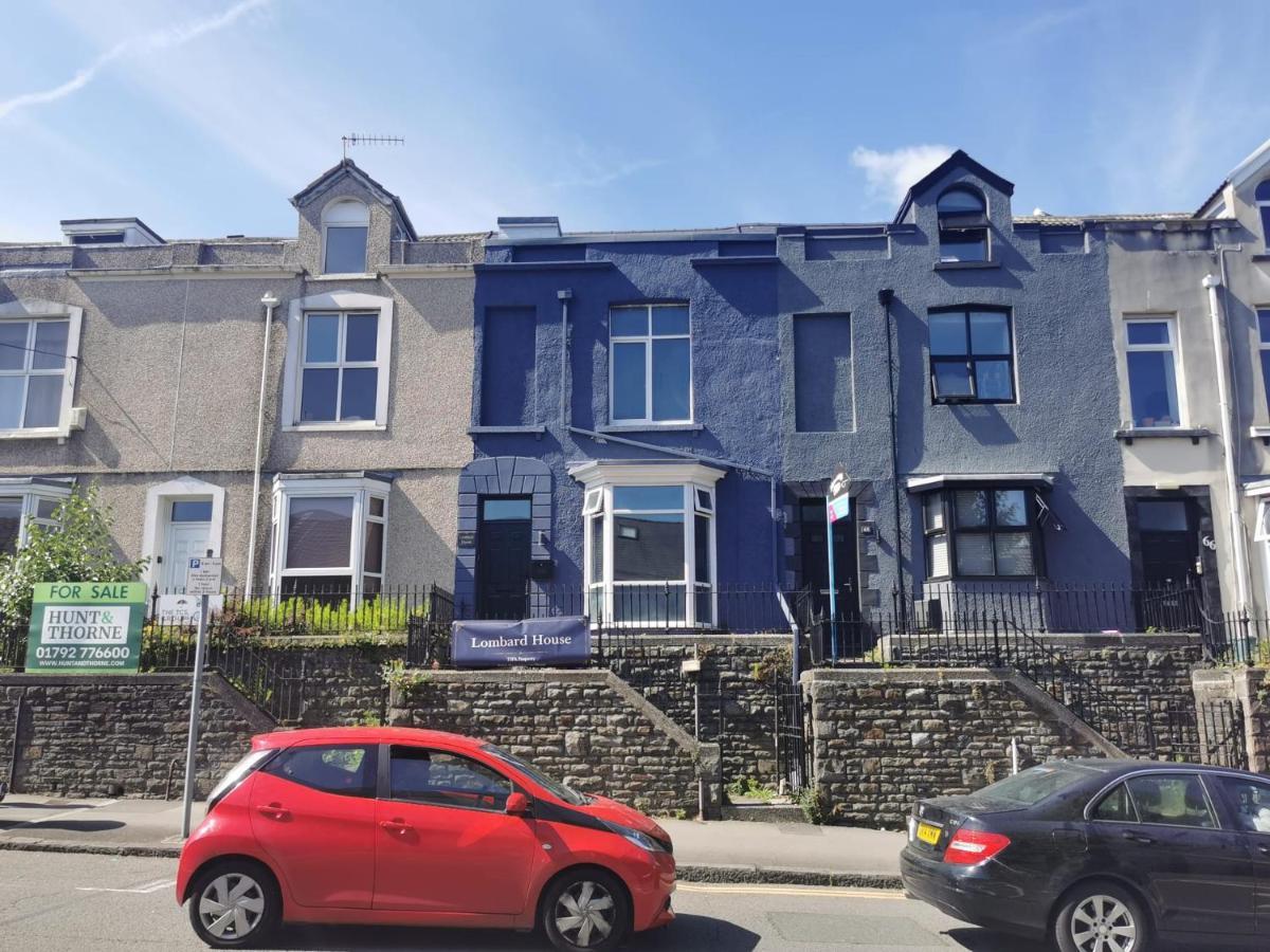 Lombard House - Boutique Hotel By Tifa Stays Swansea Bagian luar foto